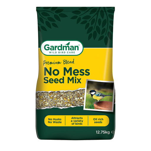 Gardman No Mess Seed Mix Bird Food 12.75kg