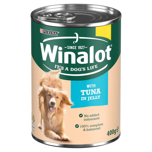 Winalot Classics with Tuna in Jelly Wet Dog Food 12 x 400g