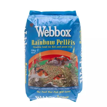 Webbox Rainbow Pellets Fish Food 10kg
