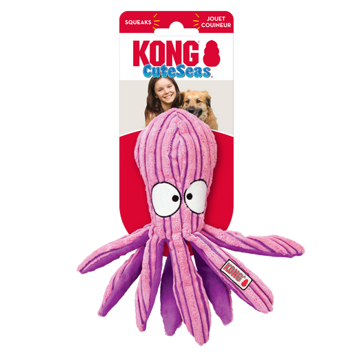 KONG CuteSeas Octopus Dog Toy Small