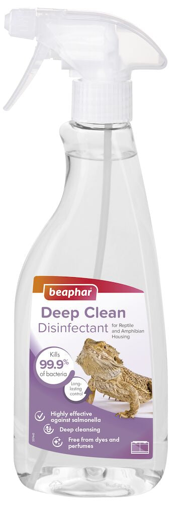 Beaphar Deep Clean Spray for Reptile & Amphibian Housing 500ml