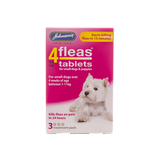 Johnsons 4fleas Tablets for Puppies & Small Dogs