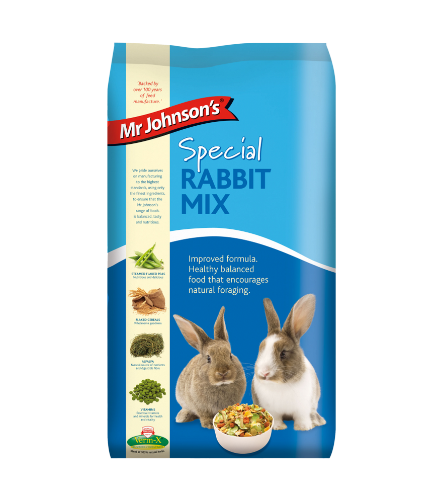 Mr Johnson’s Special Rabbit Mix Food 15kg