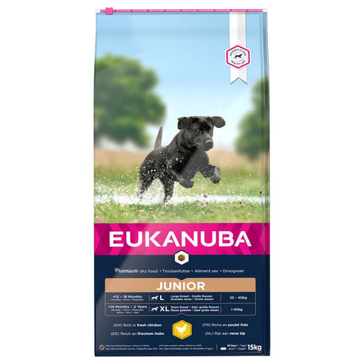 Eukanuba Chicken Developing Junior Large Breed Dry Dog Food 12kg