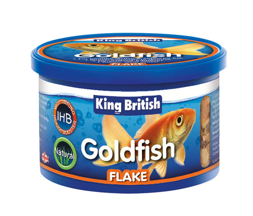 King British Goldfish Flake Fish Food