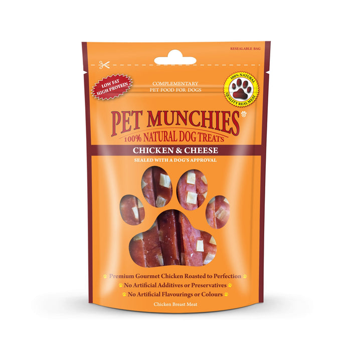 Pet Munchies Chicken and Cheese Dog Treats
