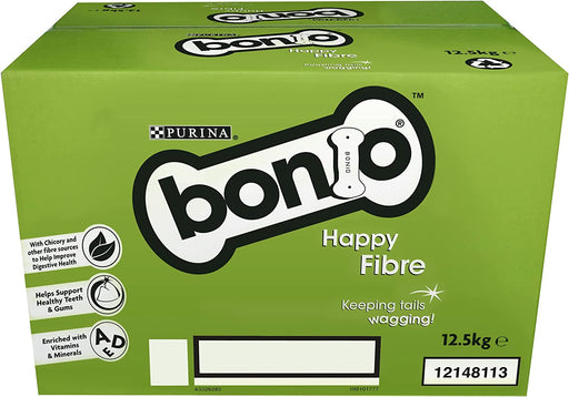 Bonio Happy Fibre Dog Biscuits 12.5kg