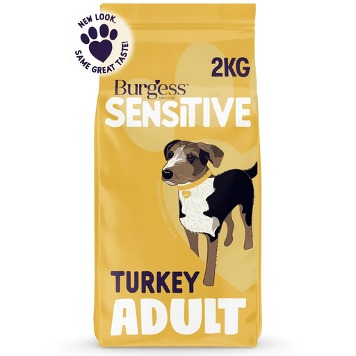 Burgess Sensitive Adult Turkey Dry Dog Food