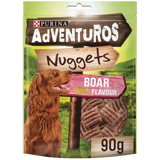Adventuros Nuggets Wild Boar Dog Treats 90g