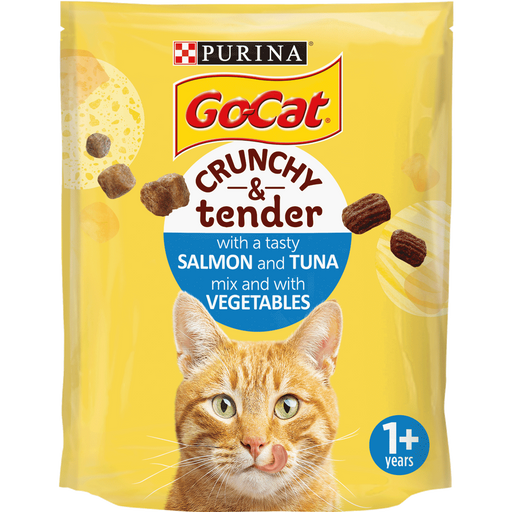 Go Cat Adult Crunchy and Tender Salmon and Tuna Dry Cat Food