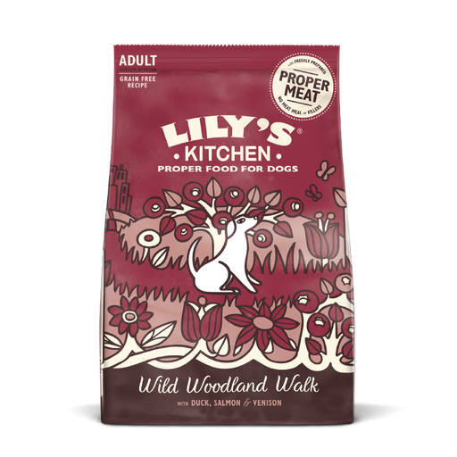 Lily's Kitchen Adult Wild Woodland Walk Duck/Salmon & Venison Dry Dog Food