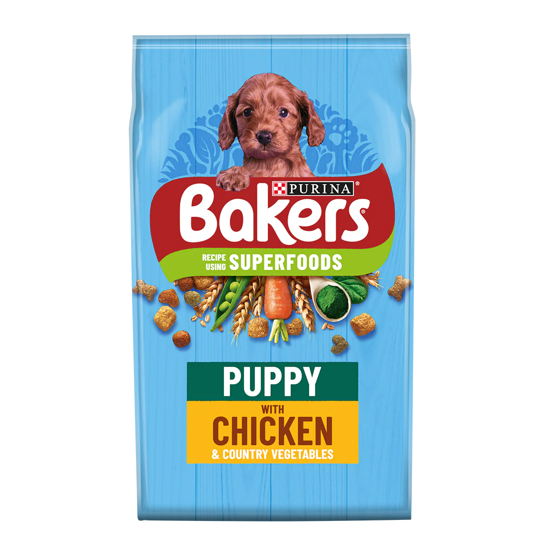 Bakers Puppy Chicken with Vegetables Dry Dog Food