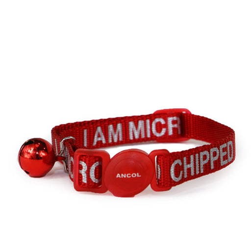 Ancol I Am Micro Chipped Saffety Cat Collar