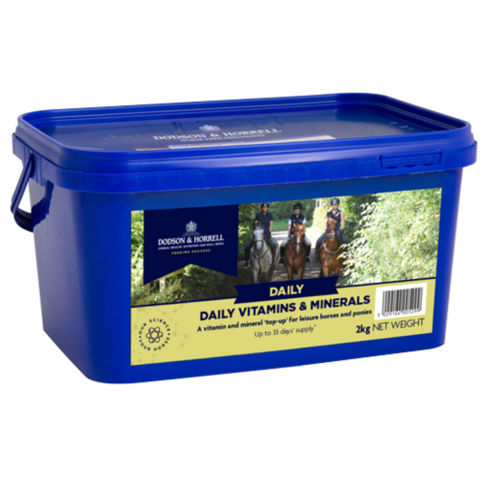 Dodson & Horrell Daily Vitamins and Minerals Supplement For Equine 2kg