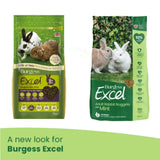 Burgess Excel Adult Rabbit Nuggets with Mint Food