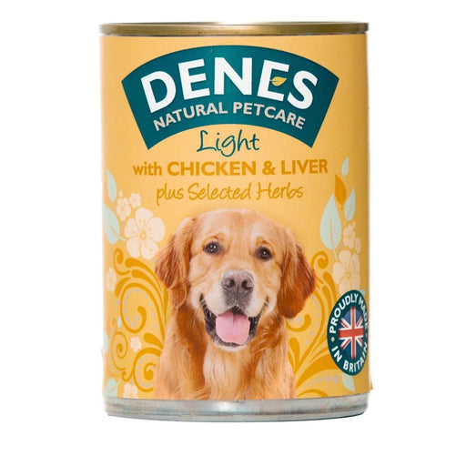 Denes Adult Light with Chicken and Liver Plus Selected Herbs Wet Dog Food 400g