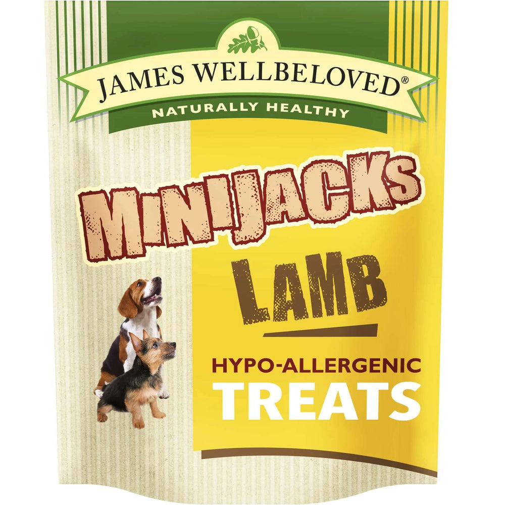 James Wellbeloved Minijacks Lamb & Rice Dog Treats