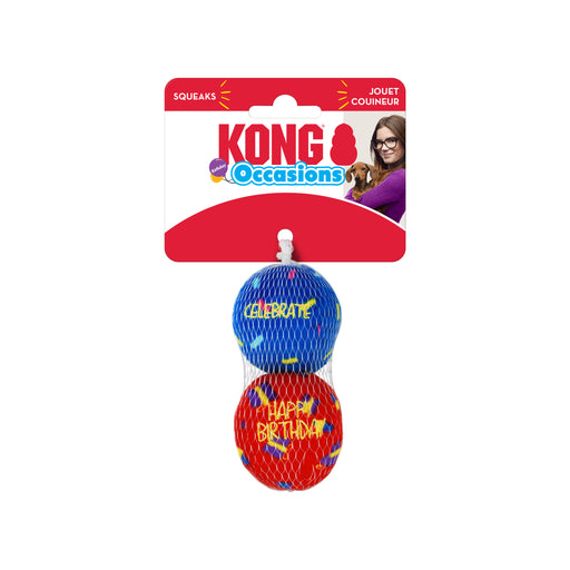 KONG Occasions Birthday Balls 2 pack