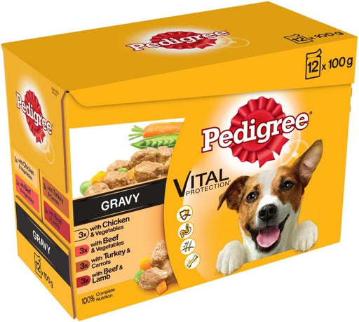 Pedigree Real Meals in Gravy Wet Dog Food 12 x 100g