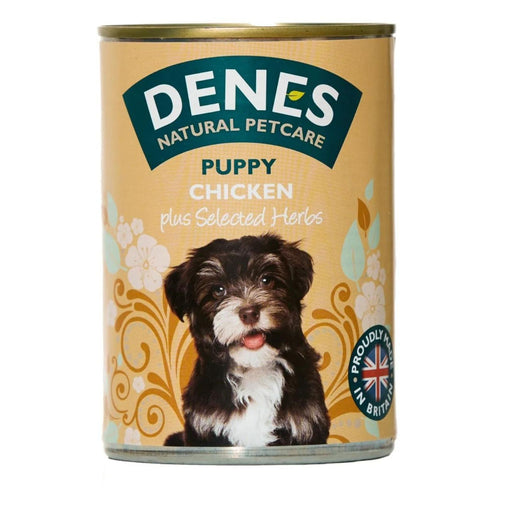 Denes Puppy Chicken Plus Selected Herbs Wet Dog Food 400g