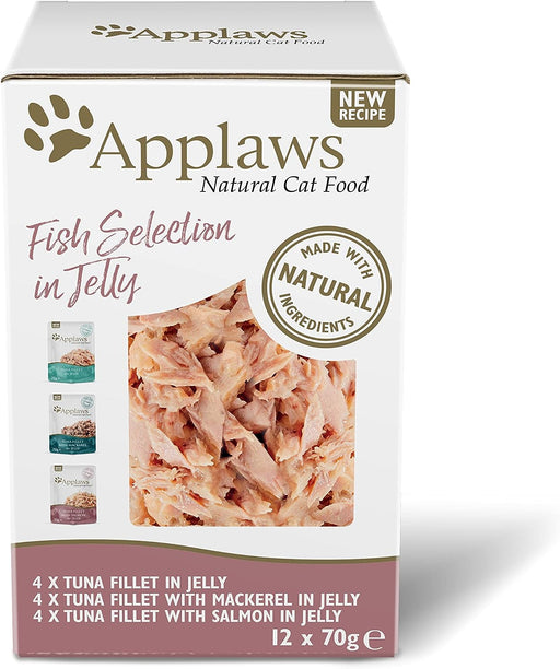 Applaws Adult Fish Selection in Jelly Wet Cat Food 12 x 70g