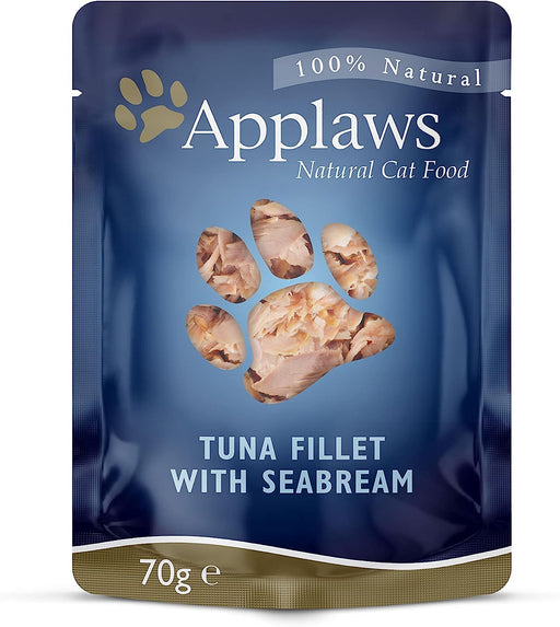 Applaws Tuna Fillet with Seabream in Broth Wet Cat Food