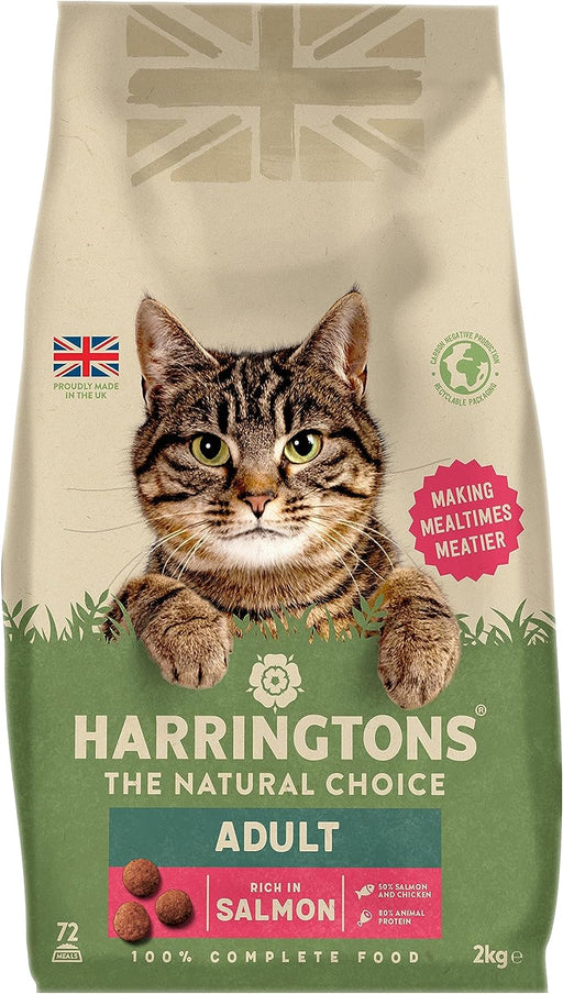 Harringtons Complete Adult Salmon Dry Cat Food 2kg