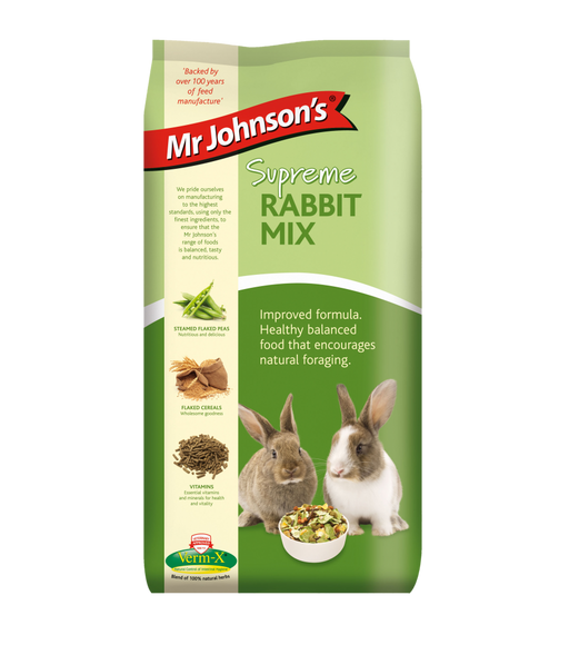 Mr Johnson’s Supreme Rabbit Mix Food 15kg
