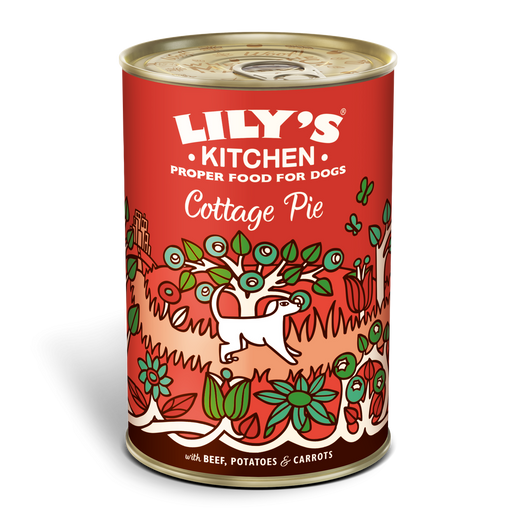 Lily's Kitchen Cottage Pie Beef Wet Dog Food 400g