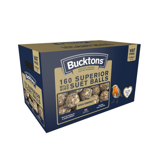Bucktons Superior Suet Balls Bird Food 160 pack