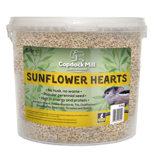 Copdock Mill Sunflower Hearts Bird Food 5L