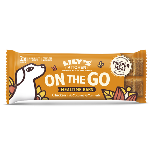 Lily's Kitchen Chicken On the Go Bar Dog Treats 40g