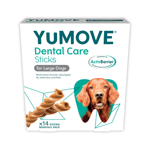 YuMOVE Dental Care Sticks For Large Dog 14 Sticks