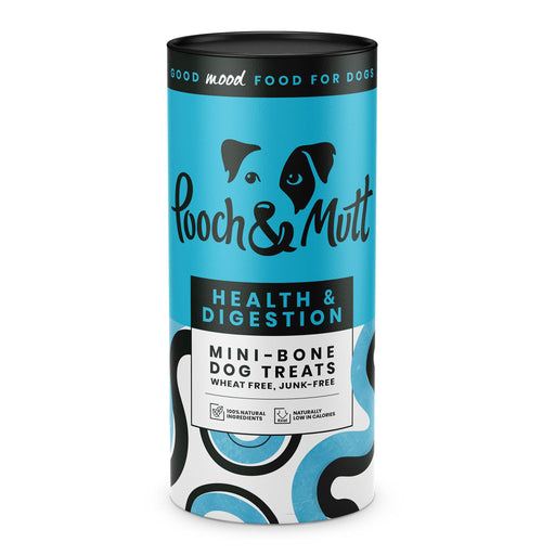 Pooch & Mutt Health & Digestion Mini Bone Dog Treats 125g