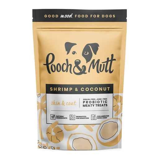Pooch & Mutt Skin & Coat Probiotic Meaty Dog Treats 120g