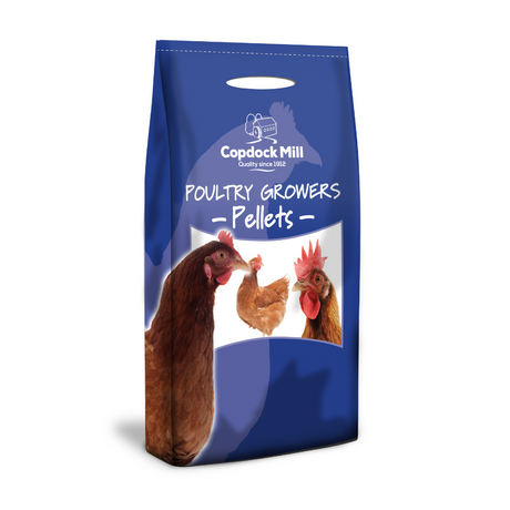 Copdock Mill Growers Pellets Carry Home Poultry Food