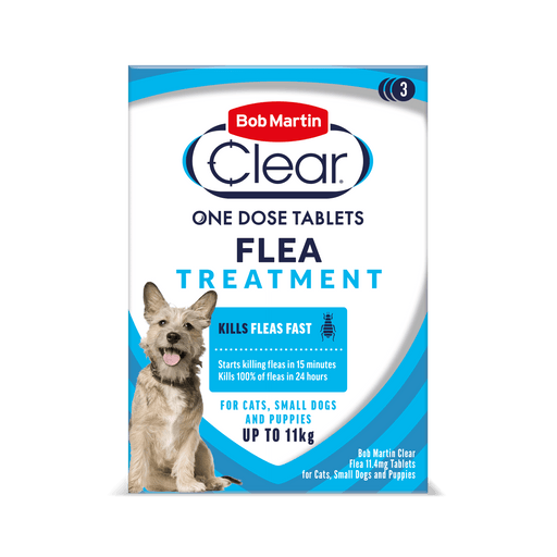 Bob Martin Clear Flea for Small Dogs & Puppies 3 tablets