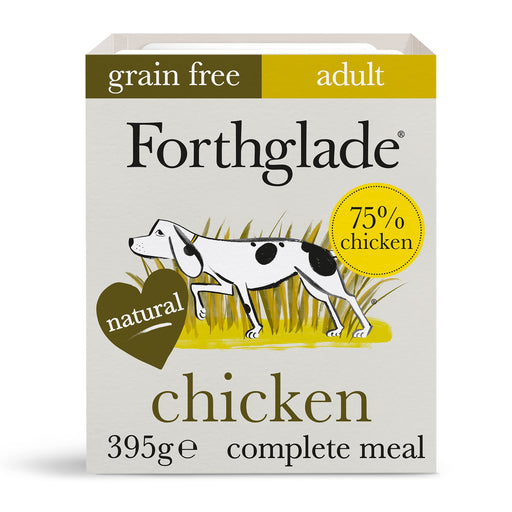 Forthglade Grain Free Chicken with Butternut Squash & Vegetables Natural Wet Dog Food 395g
