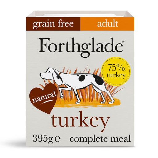 Forthglade Complete Meal Turkey with Sweet Potato & Vegetables Natural Wet Dog Food 395g