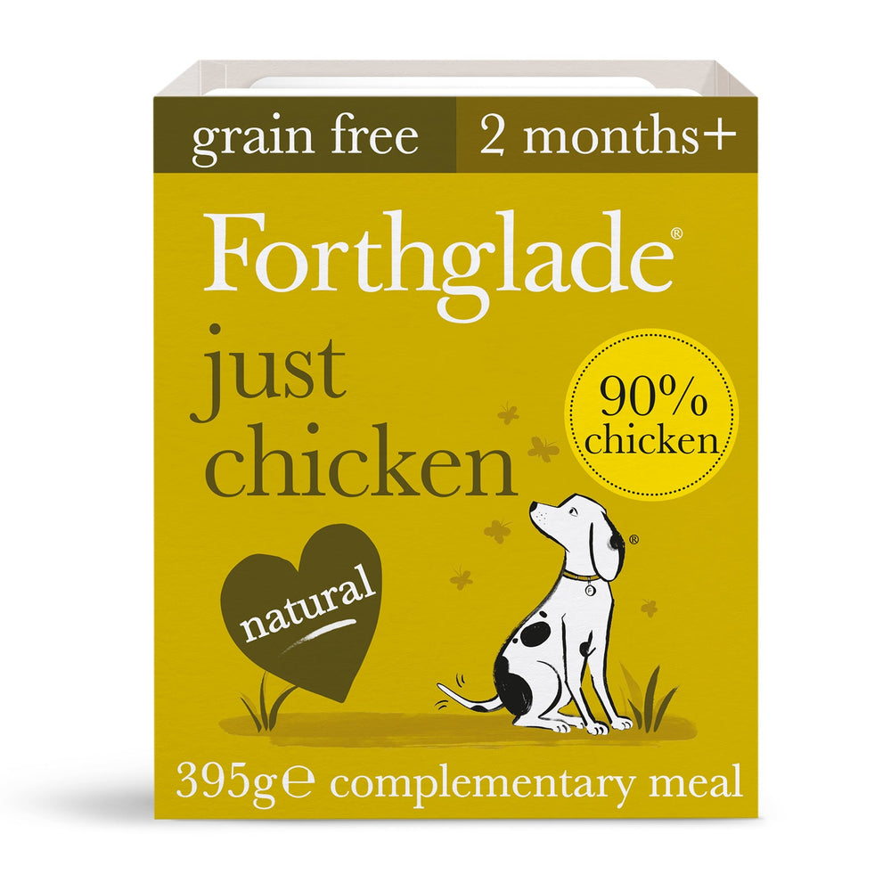 Forthglade Just Complementary Range Chicken Natural Wet Dog Food 395g
