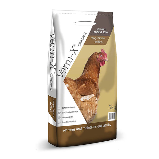 Copdock Mill Range Layers Pellets + VERM-X Carry Home Poultry Food