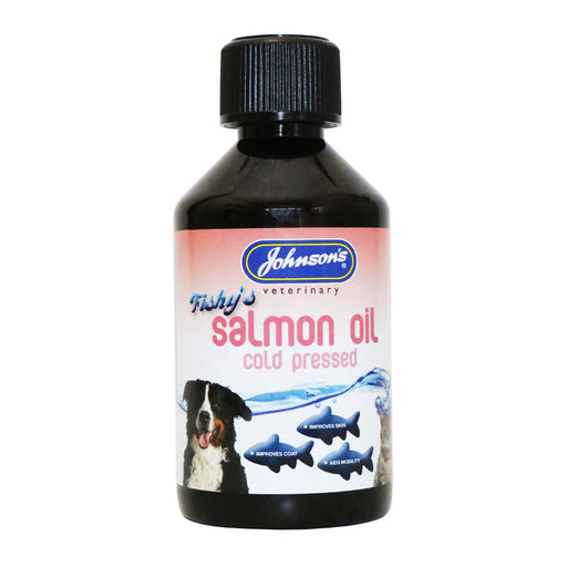 Johnsons Fishy’s Salmon Oil for Dogs & Cats 250ml