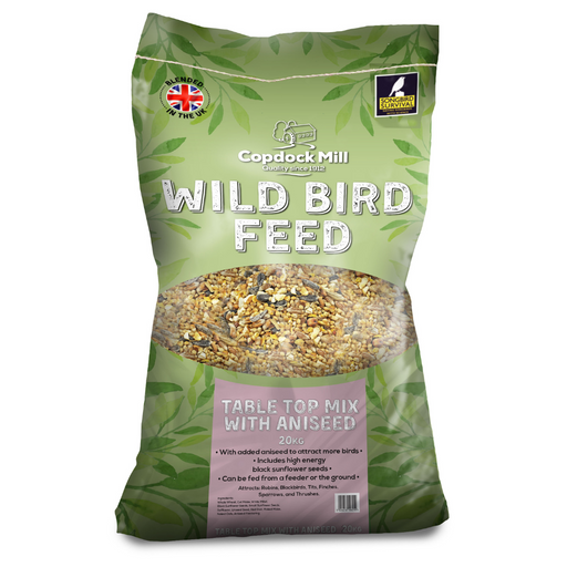 Copdock Mill Table Top Mix with Aniseed and Black Sunflower Seeds Bird Food