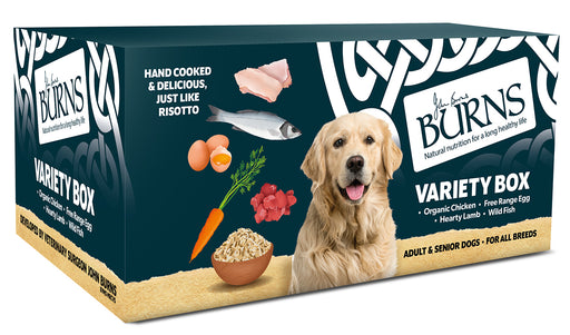 Burns Hearty Mixed Variety Box Wet Dog Food