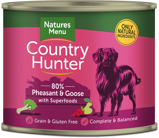 Natures Menu Country Hunter Pheasant and Goose with Superfoods