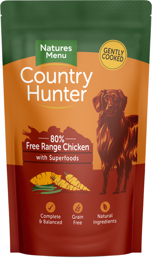 Natures Menu Country Hunter Free Range Chicken Superfood Wet Dog Food