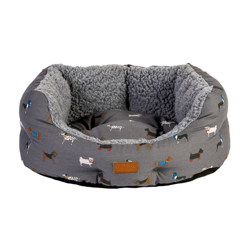 Danish Design FatFace Marching Dogs Deluxe Slumber Beds 61cm