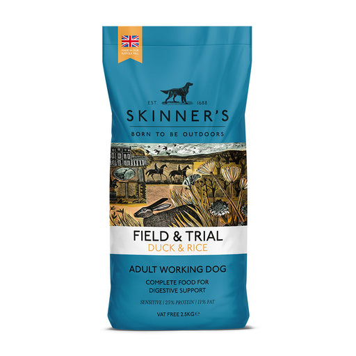 Skinner's Field & Trial Duck & Rice Adut Working Dry Dog Food