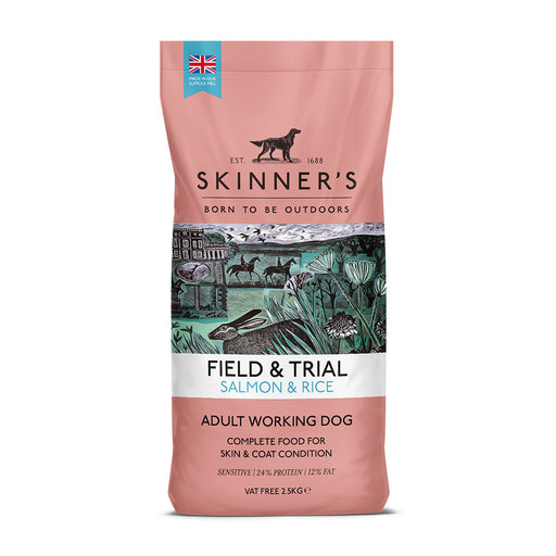 Skinner's Field & Trial Salmon & Rice Adut Working Dry Dog Food