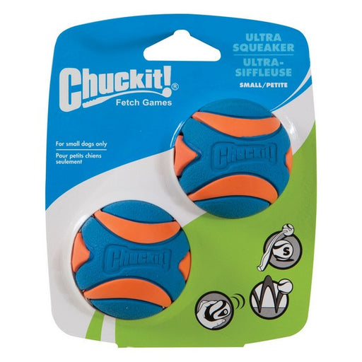 Chuckit! Ultra Squeaker Ball Small 2 Pack